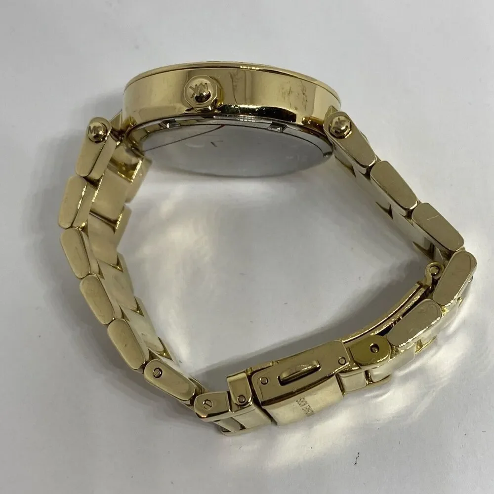 Michael Kors Parker MK6056 Women Stainless Steel Analog Dial Quartz Watch WO724 - Picture 11 of 12